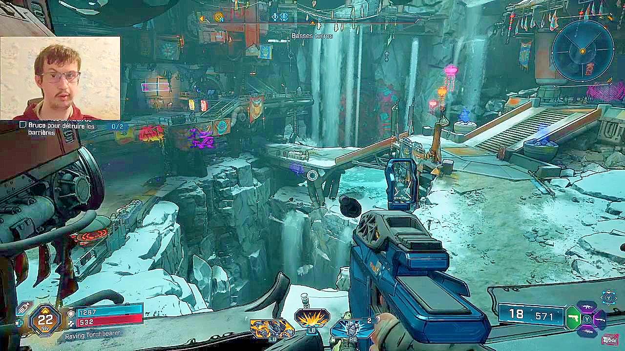 Sur cette image, je vous montre un joueur entrain de mourrir et qui veux être réssuciter