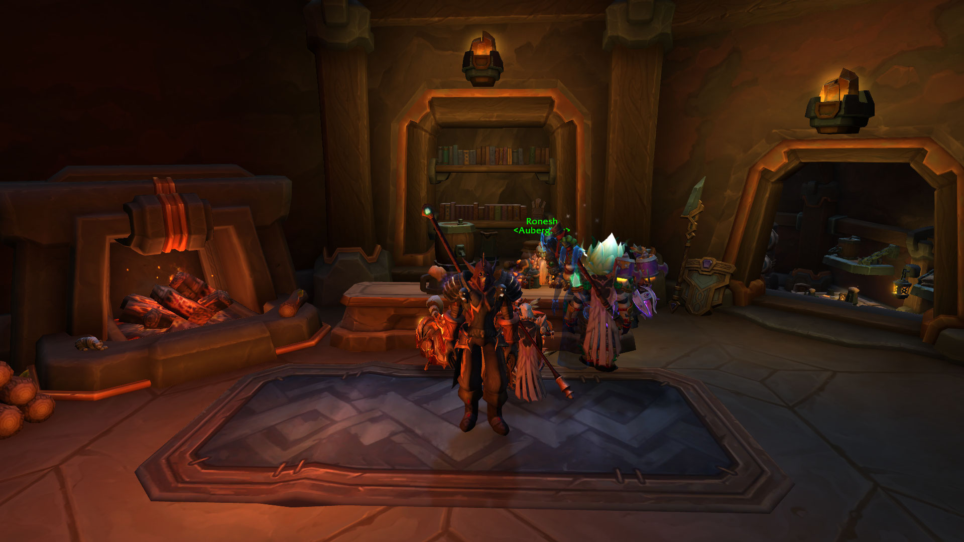 Sur cette image, je vous montre un druide tank prêt pour faire des Mythic+