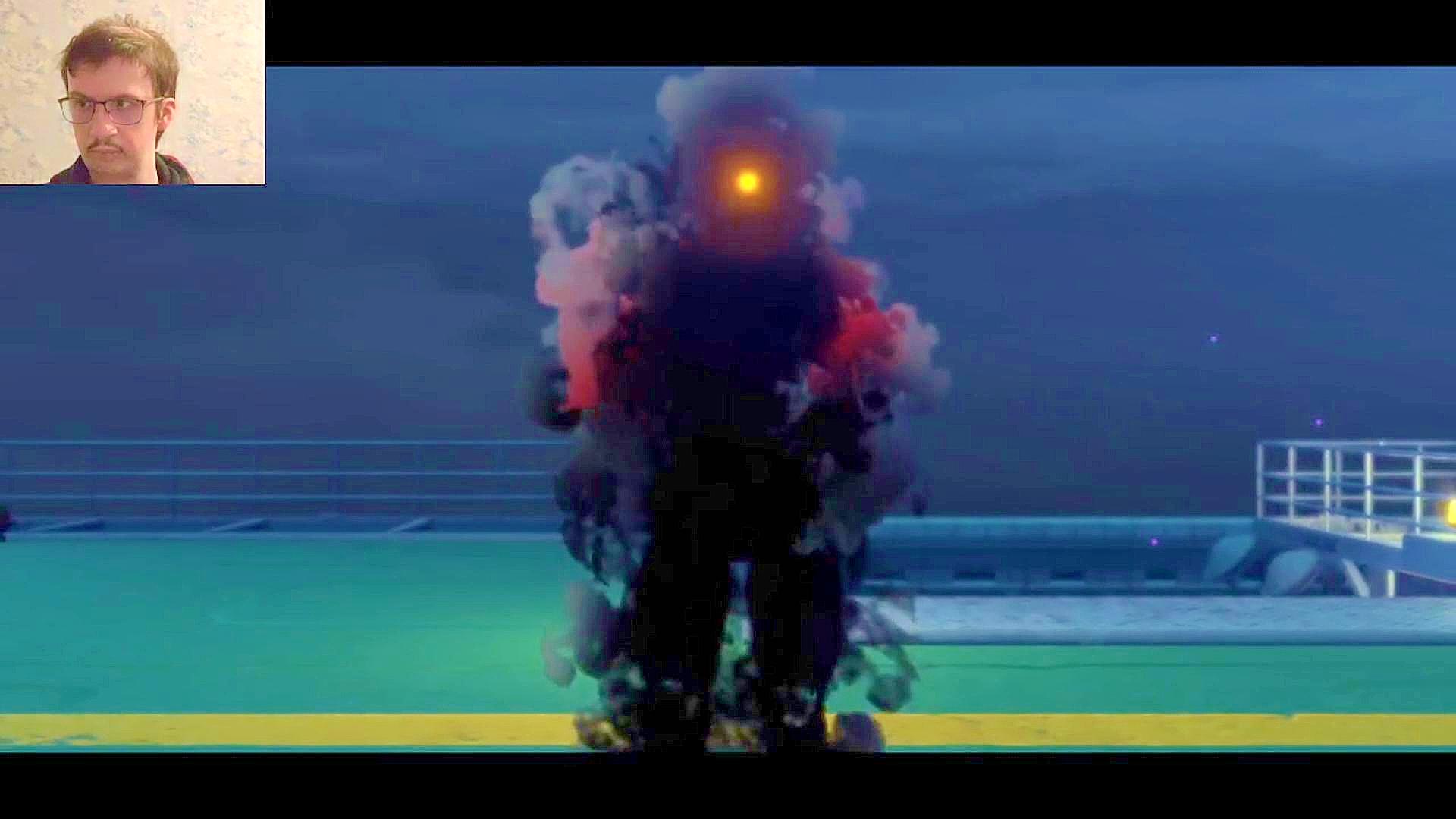 Sur cette image, je continue mon aventure sur digimon juste après les Égouts…