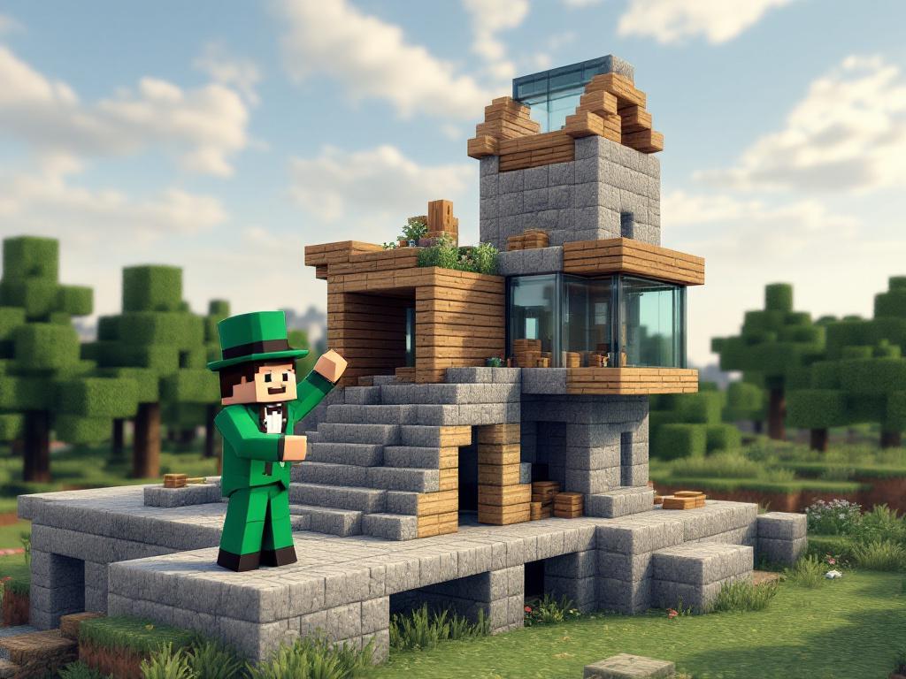 Des pokemon entrain de discuter de stratégie pour attiendre le sommet.